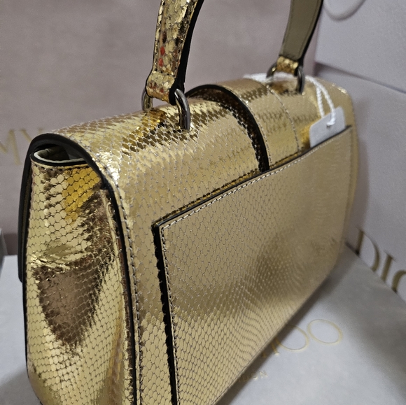 Jimmy Choo Calfskin 2WAY Plain Leather Office Style Elegant Style - Picture 3 of 5